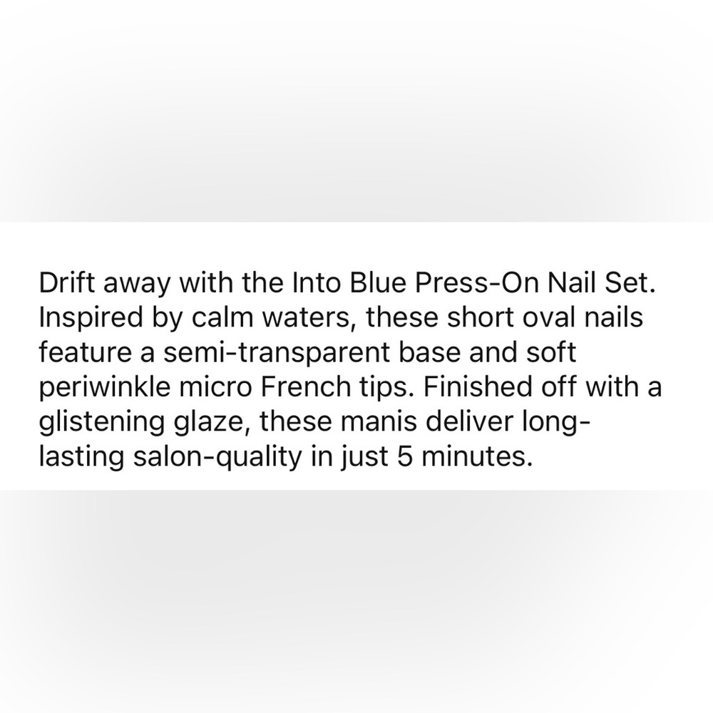 Glamnetic nails - Into Blue - Picture 5 of 5